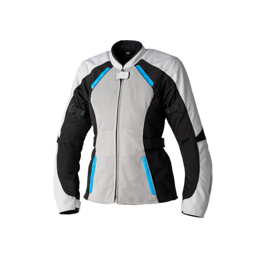 RST Ava Vented Blue/Silver Womens Textile Jacket