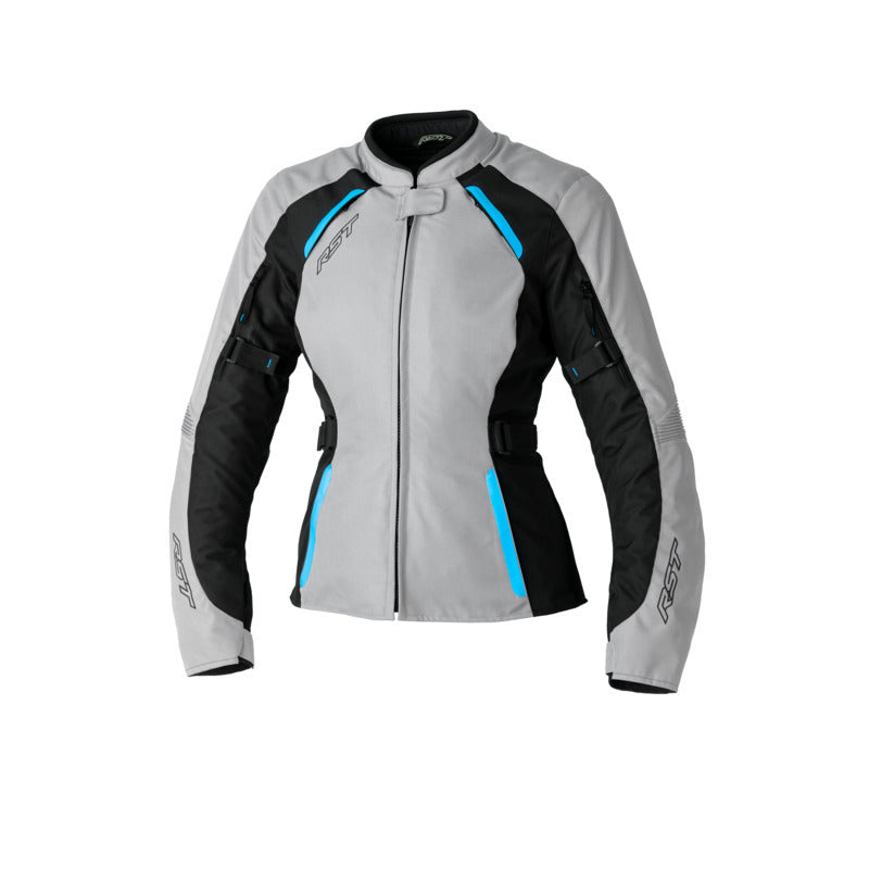 RST Ava Waterproof Blue/Silver Womens Textile Jacket