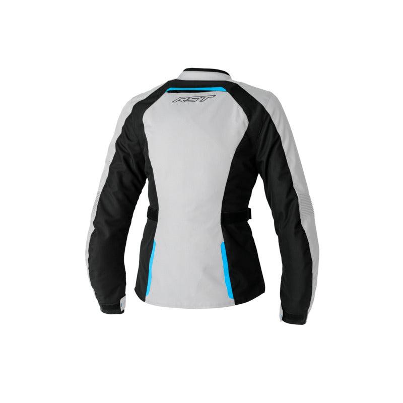 RST Ava Waterproof Blue/Silver Womens Textile Jacket