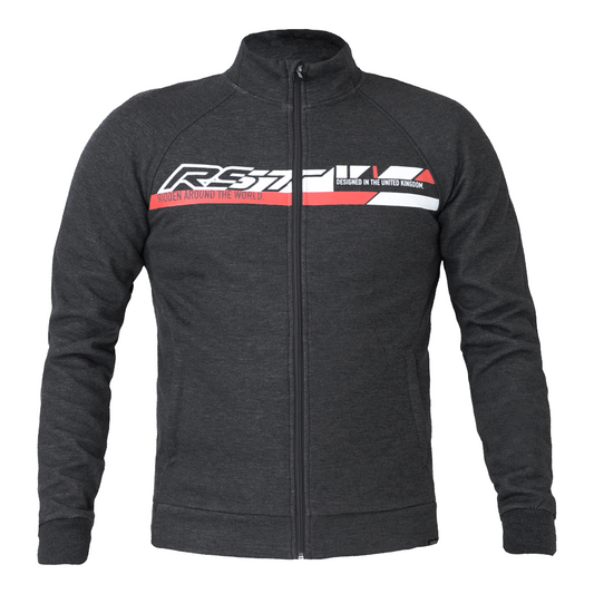 RST Logo Black Full Zip Fleece Jumper