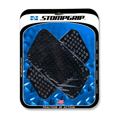 Stompgrip Universal Quadrilateral Volcano Tank Grips Black for Honda ST1300/XRV750 Africa Twin/Yamaha Super Tenere Worldcrosser XT1200Z/ZE