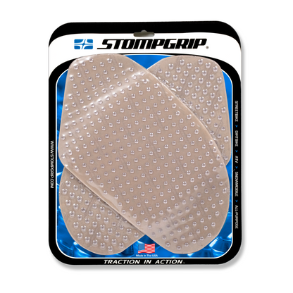 Stompgrip Volcano Tank Grips Clear for Suzuki GSX-R1000 03-04