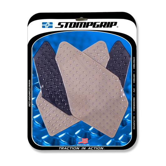 Stompgrip Volcano Tank Grips Clear for BMW R 1200 R 15-18