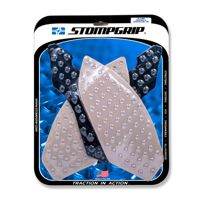 Stompgrip Super Volcano Tank Grips Clear for BMW HP4 13-15