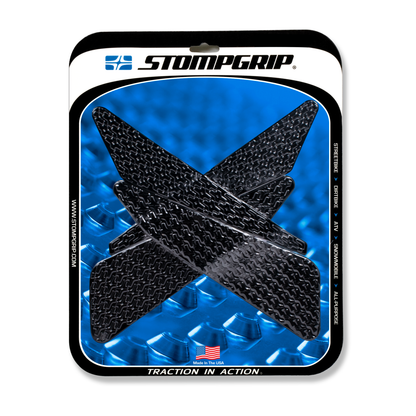 Stompgrip Icon Tank Kit Black for Yamaha FZ-07 15-17/MT-07 15-17/MT-07 Moto Cage 15-17