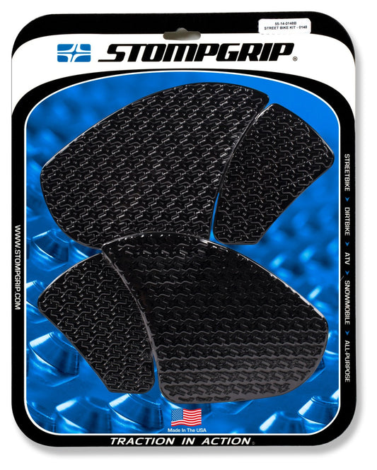 Stompgrip Icon Streetbike Kit Black for Ducati Panigale V4/S/R 18-20