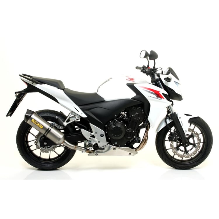 Arrow Honda CB/CBR500 Race-Tech Titanium with Carbon End Cap Silencer