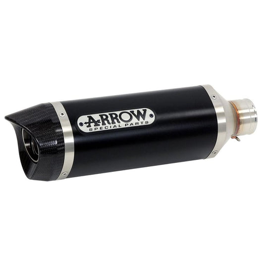 Arrow KTM Duke 390/RC 390 Thunder Aluminium Dark with Carbon End Cap Silencer