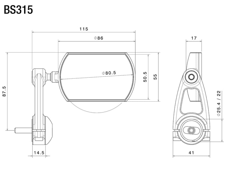 Rizoma Lunar Mirror