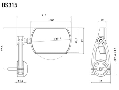 Rizoma Lunar Mirror