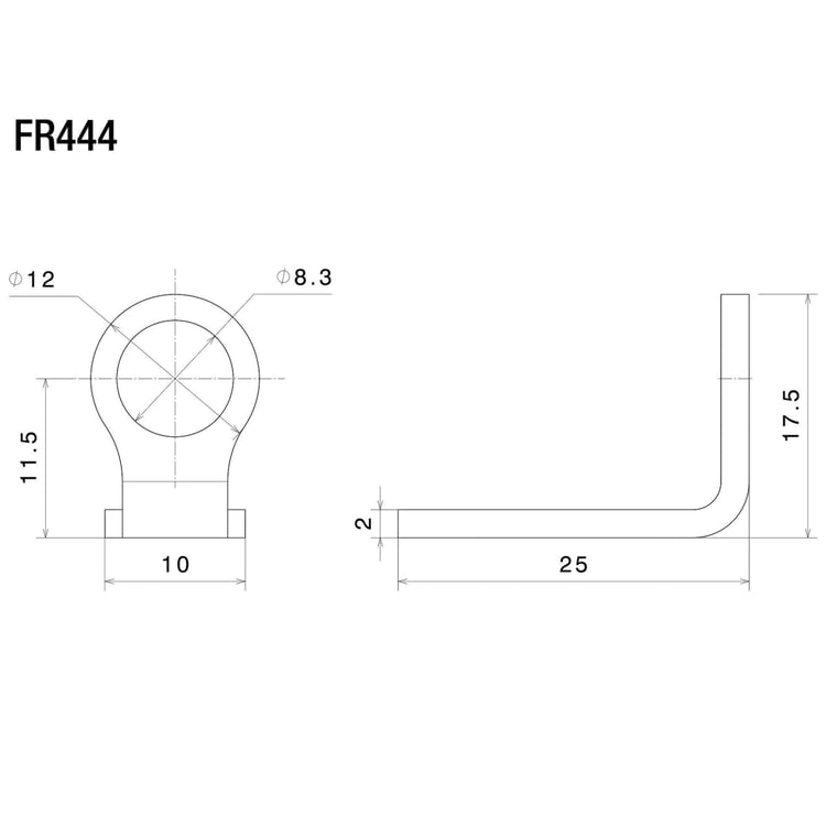 Rizoma FR444B Indicator Mounting Adapters