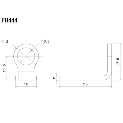 Rizoma FR444B Indicator Mounting Adapters