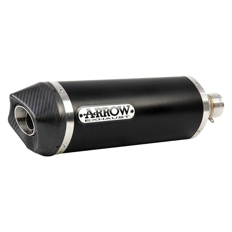 Arrow Honda CB/CBR500 Race-Tech Aluminium Dark with Carbon End Cap Silencer