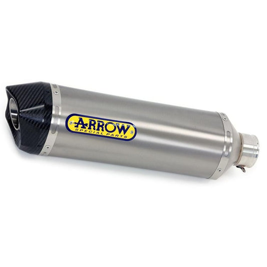 Arrow Kawasaki 650S Race-Tech Aluminium with Carbon End Cap Silencer