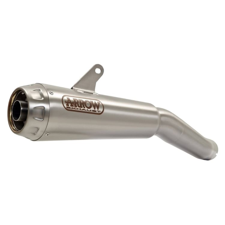 Arrow Honda CB1000R 18-UP Pro-Race Nichrom Silver with Steel End Cap Silencer