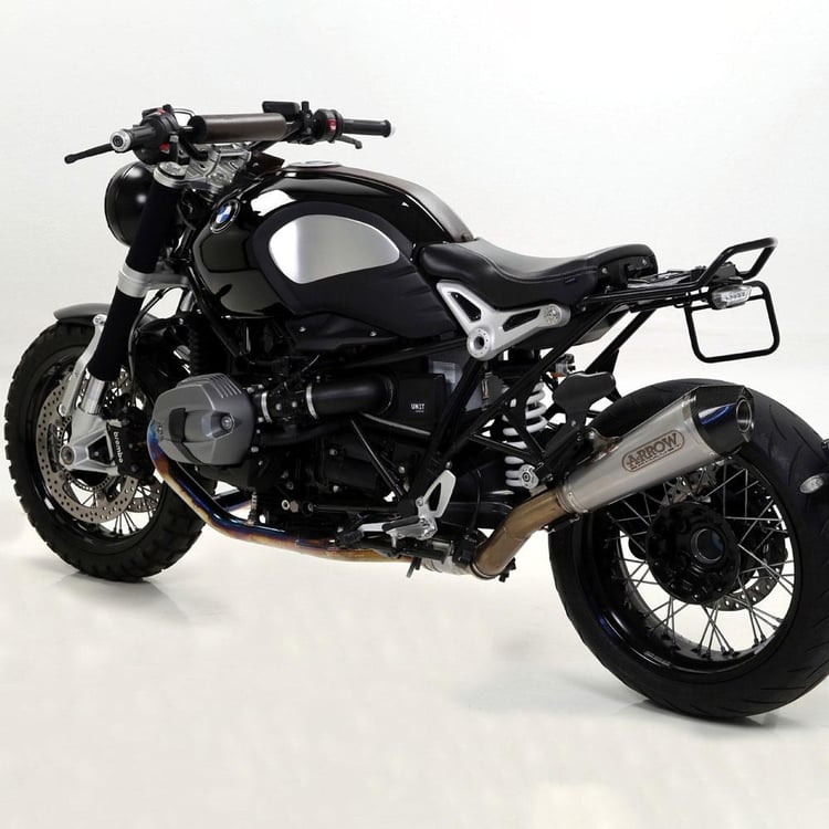 Arrow BMW R Nine T/Scrambler X-Kone Nichrom with Carbon End Cap Silencer