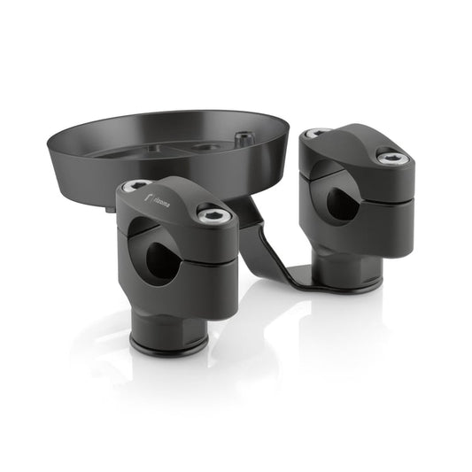 Rizoma Handlebar Risers with Gauge