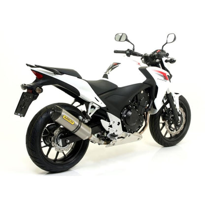 Arrow Honda CB/CBR500 Race-Tech Titanium with Carbon End Cap Silencer