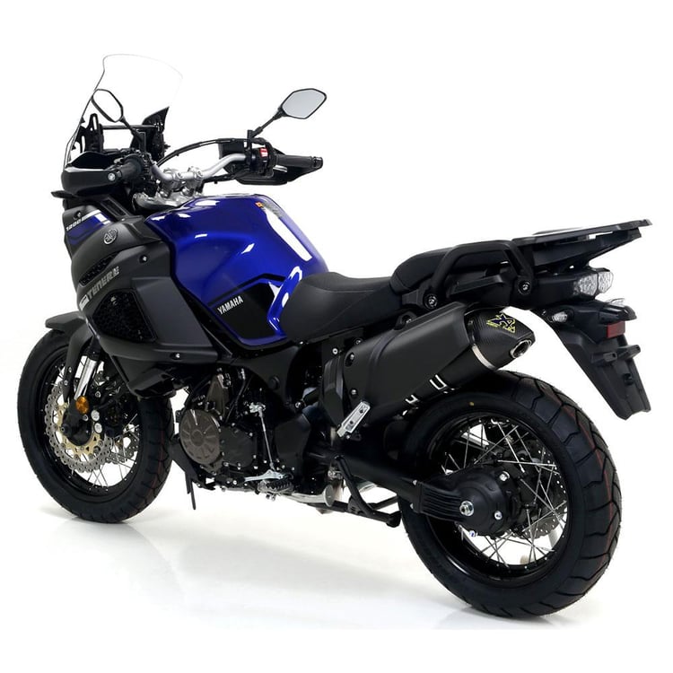 Arrow Yamaha XT1200Z Race-Tech Aluminium Dark with Carbon End Cap Silencer