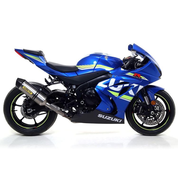 Arrow Suzuki GSX-R1000 2017 Race-Tech Titanium with Carbon End Cap Silencer