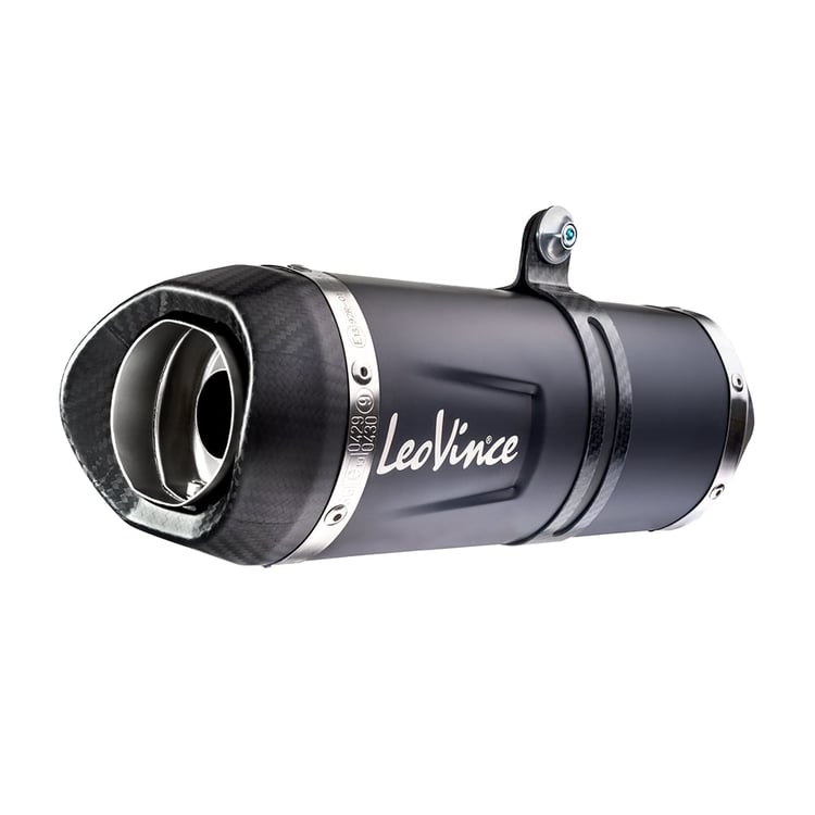 LeoVince LV One Evo Honda CRF300L / CRF300 Rally 21-22 Black Stainless Slip On Exhaust