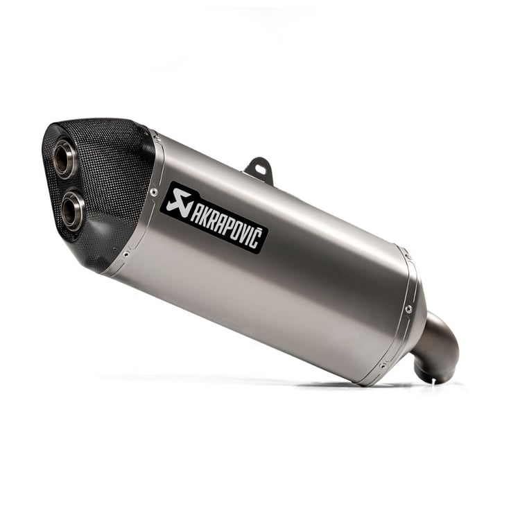 Akrapovic Suzuki V-Strom 1050 Titanium Slip-On Exhaust System ...