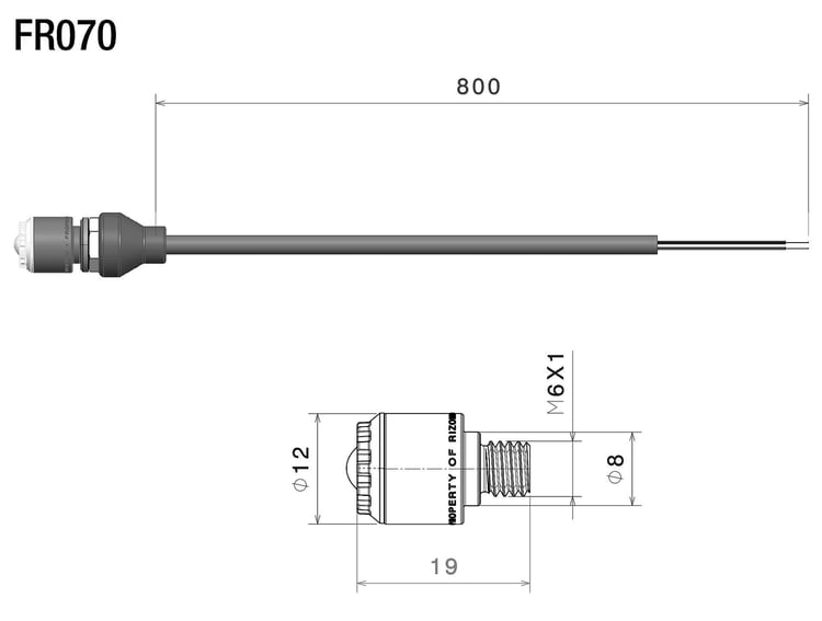 Rizoma Light Unit Indicator FR070BM