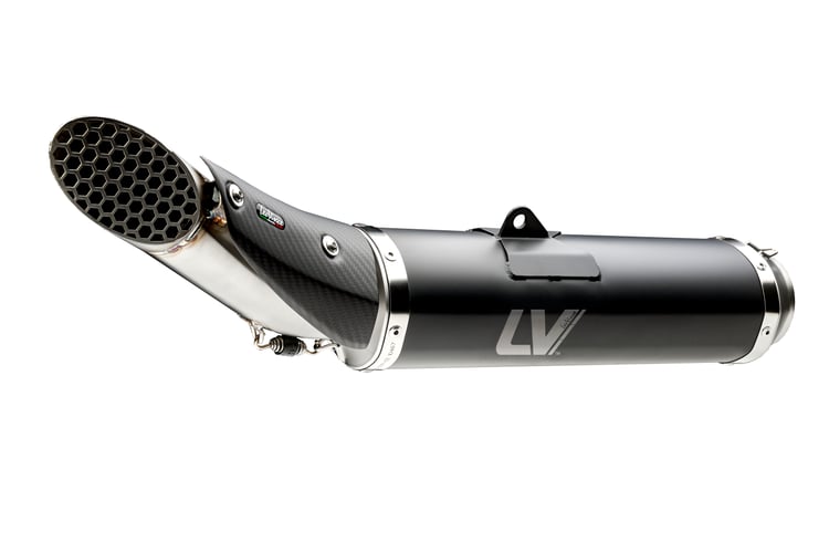 LeoVince LV Race Yamaha Tracer 9 21-22 A/C Stainless Black Full System Exhaust