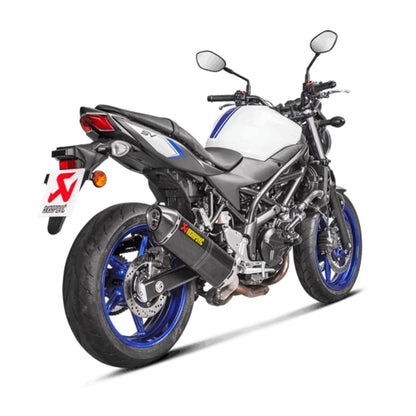 Akrapovic Suzuki SV650 16-23 Carbon Slip-On Exhaust System