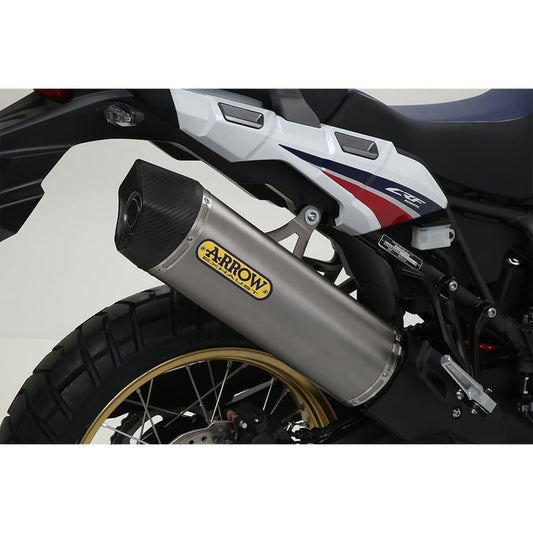 Arrow Honda CRF1000L 16>19 Maxi Race-Tech Titanium with Carbon End Cap Silencer