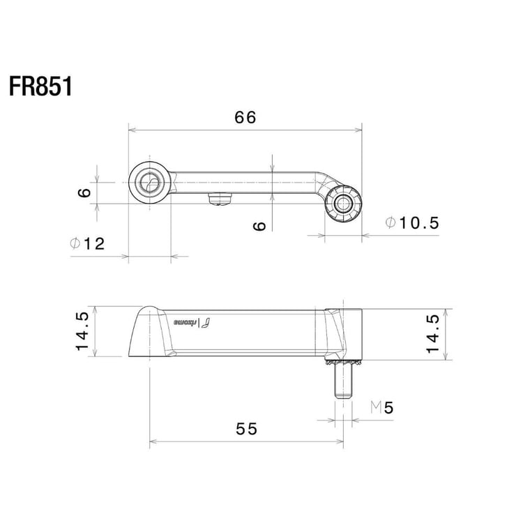 Rizoma FR851B Indicator Mounting Kit