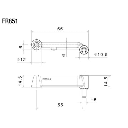 Rizoma FR851B Indicator Mounting Kit